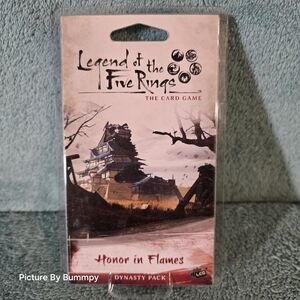 NWT Honor in Flames Dynasty Pack for the Legend of the Five Rings: The Card Game